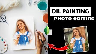 Snapseed oil paint effect photo editing | oil painting photo editing in snapseed screenshot 4