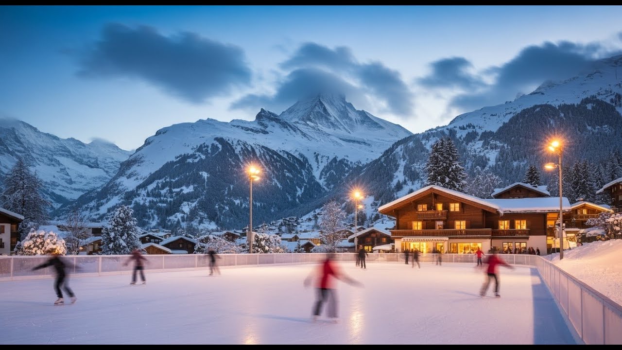 Winter Wonderland Walking Tour in Saas-Fee, Switzerland | Stunning Swiss Alps Village 