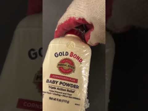 gold bond cornstarch baby powder