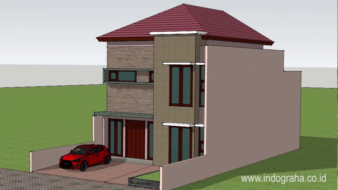 Desain Renovasi Rumah Tumbuh Minimalis Di Jl Puspa Cengkareng