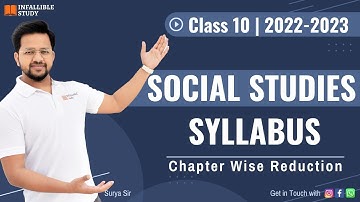 SST Reduced Syllabus Class 10 CBSE 2022-23 | Class 10 Syllabus 2022-23 | Social Studies Syllabus
