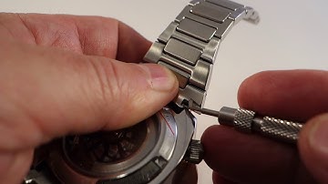 How to install a watch bracelet with tight clearances