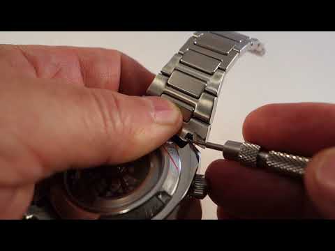 How to install a watch bracelet with tight clearances