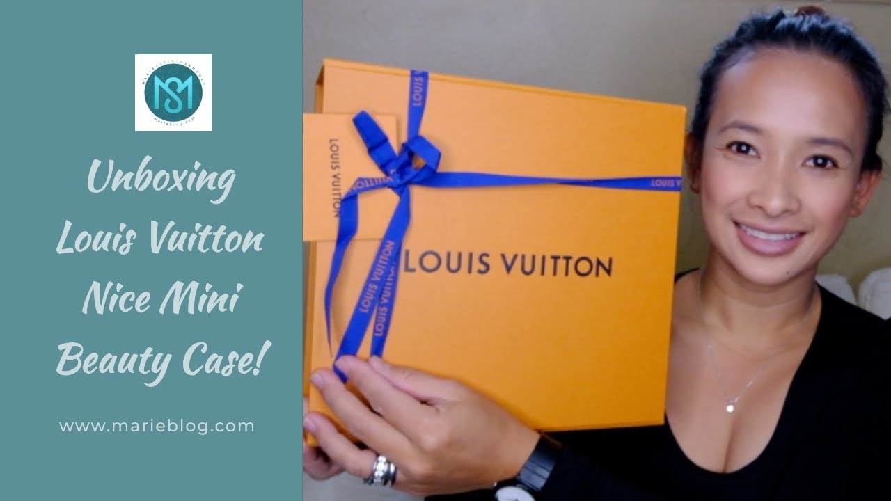 🧡 LOUIS VUITTON NICE MINI TOILETRY POUCH UNBOXING, REVIEW, AND