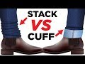 Stacking Vs Rolling Vs Cuffing Jeans | How To CORRECTLY Pull Off Denim Style