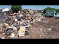 В Самаре начали разгребать свалку мусора на Литвинова