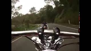 Harley Sportster 1200 vs 103 Fatbob ride