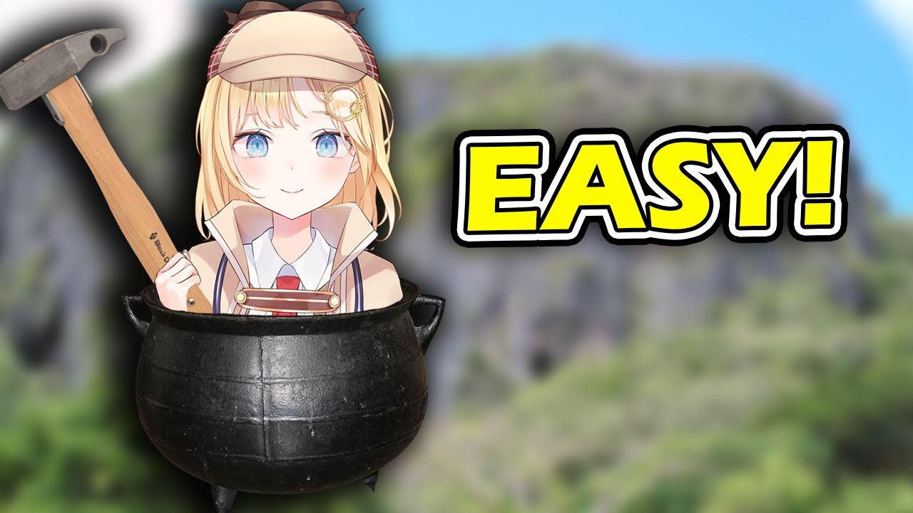 Getting Over It with Amelia Watson [Hololive EN]