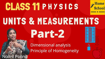 Units and Measurements Class 11 | Chapter 2 Physics | CBSE JEE NEET -Part-2