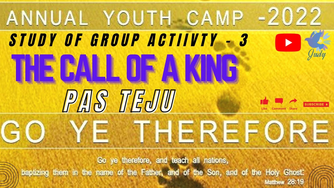 TPM | Annual Youth Camp | 2022 | Group Activity -3 | Pas Teju | The ...