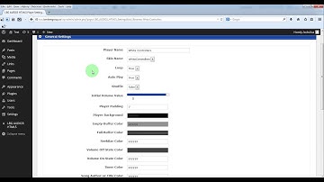 Sticky HTML5 Music Player WordPress Plugin - Create A New Player And Manage The Settings