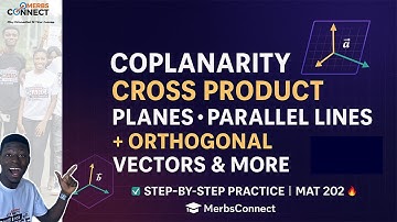 Coplanarity, Cross Product, Planes & More | Step-by-Step Solutions! | Vector Algebra Practice
