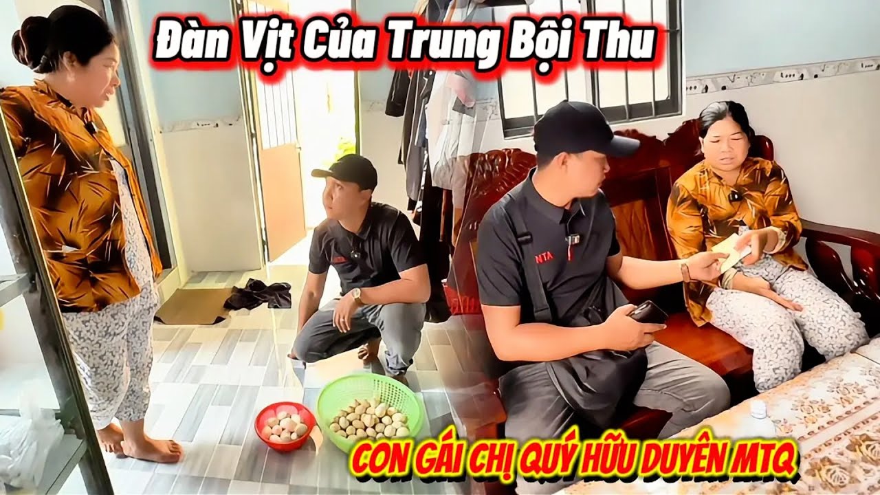 Con Gái Chị Quý Tiếp tục hữu duyên MTQ Đàn Vịt đến lúc thu hoạch. Quý tiếp tục ghen Trung 