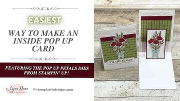 The Easiest Inside Pop-Up Card You Will Ever Make!