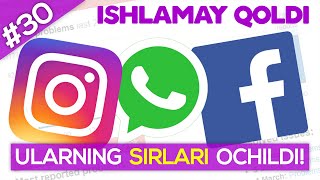 Facebook, WhatsApp, Instagram ishlamay qoldi va sirlari ochildi - #NimaGap? #30