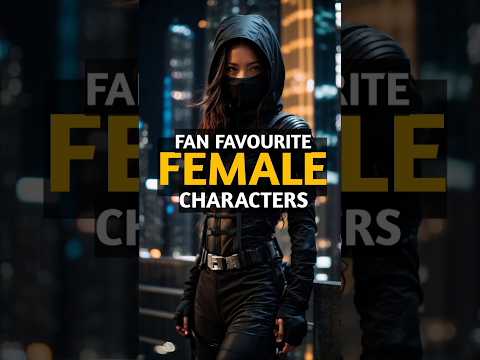 Top 5 Fan Favourite FEMALE Characters Of Marvel 🔥🔥 #shorts