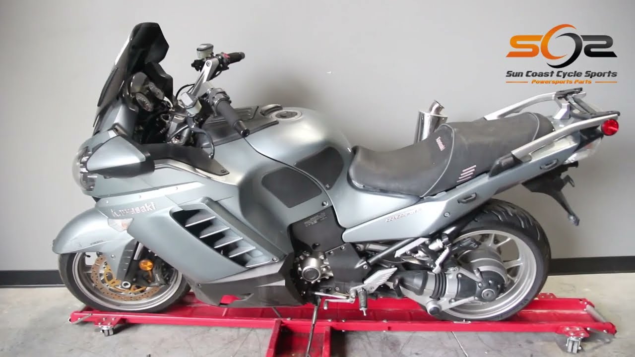 08 09 Kawasaki Concours ZG1400 Right Side Cover Plastic 14091