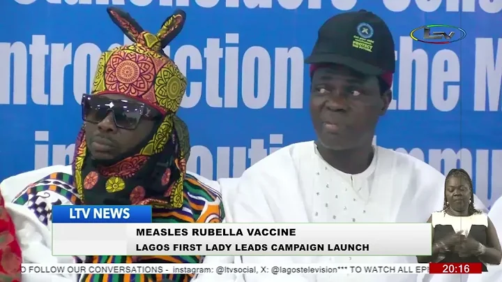 Measles Rubella Vaccine: Lagos First Lady leads campaign launch