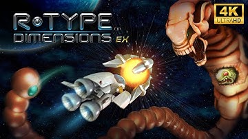 R-Type Dimensions Ex • 4K Infinite Mode Gameplay • PS4 on PS5