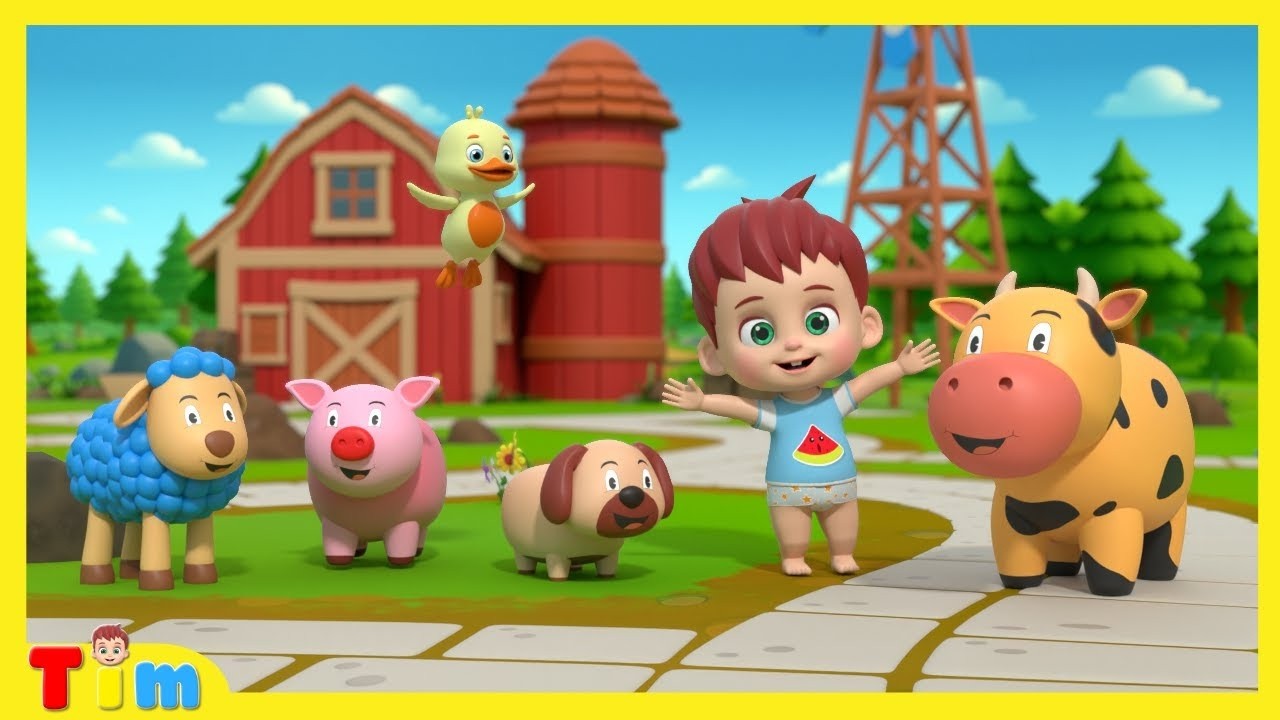 Old MacDonald Had a Farm + More Nursery Rhymes and Kids Songs | Tim Time