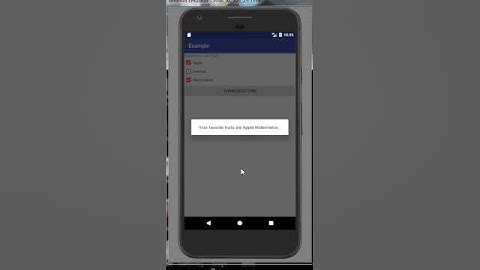 android checkbox example