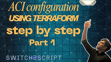 ACI configuation Using terraform /Step By Step/ Part 1
