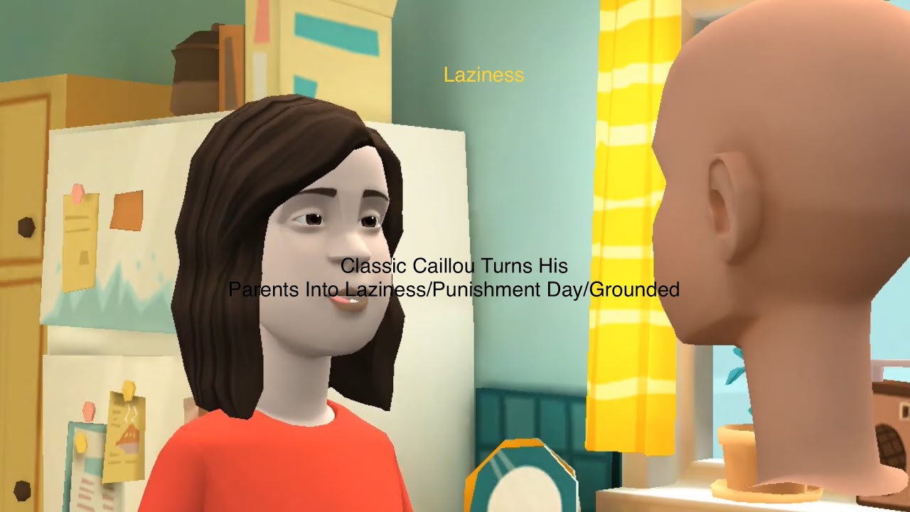 Classic Caillou Turns His Parents Into Laziness/Punishment Day By Scott ...