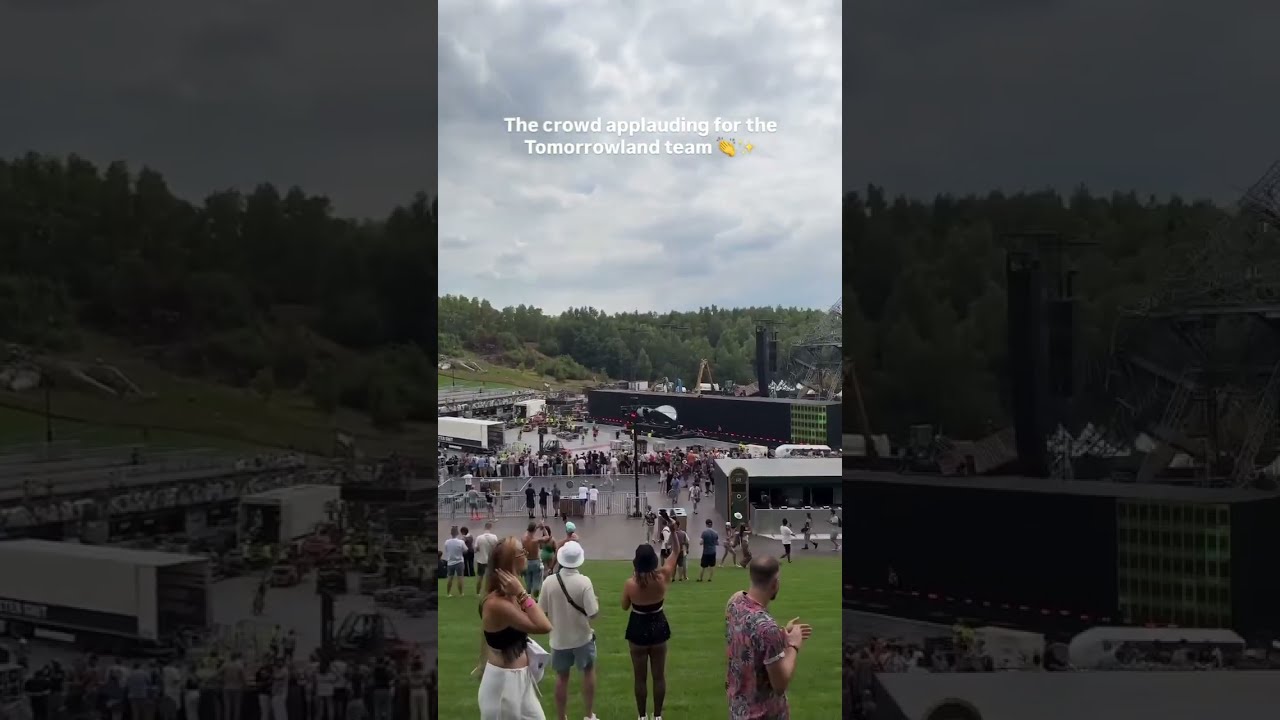 TOMORROWLAND Mainstage 2025 Opened After The Fire Tomorrowland Success Fyp Viral Shorts