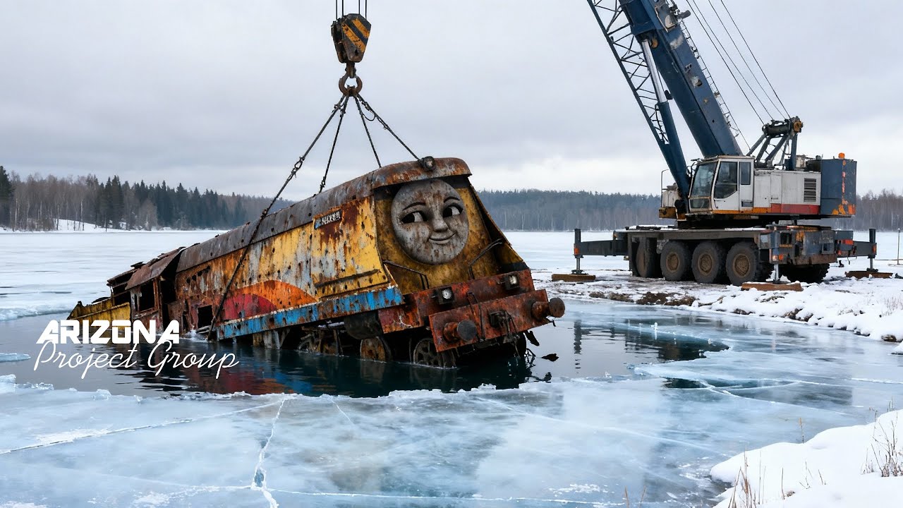 Restoring Process ASMR a Forgotten Rebecca Thomas & Friends and Which Sank Into the Ice Lake