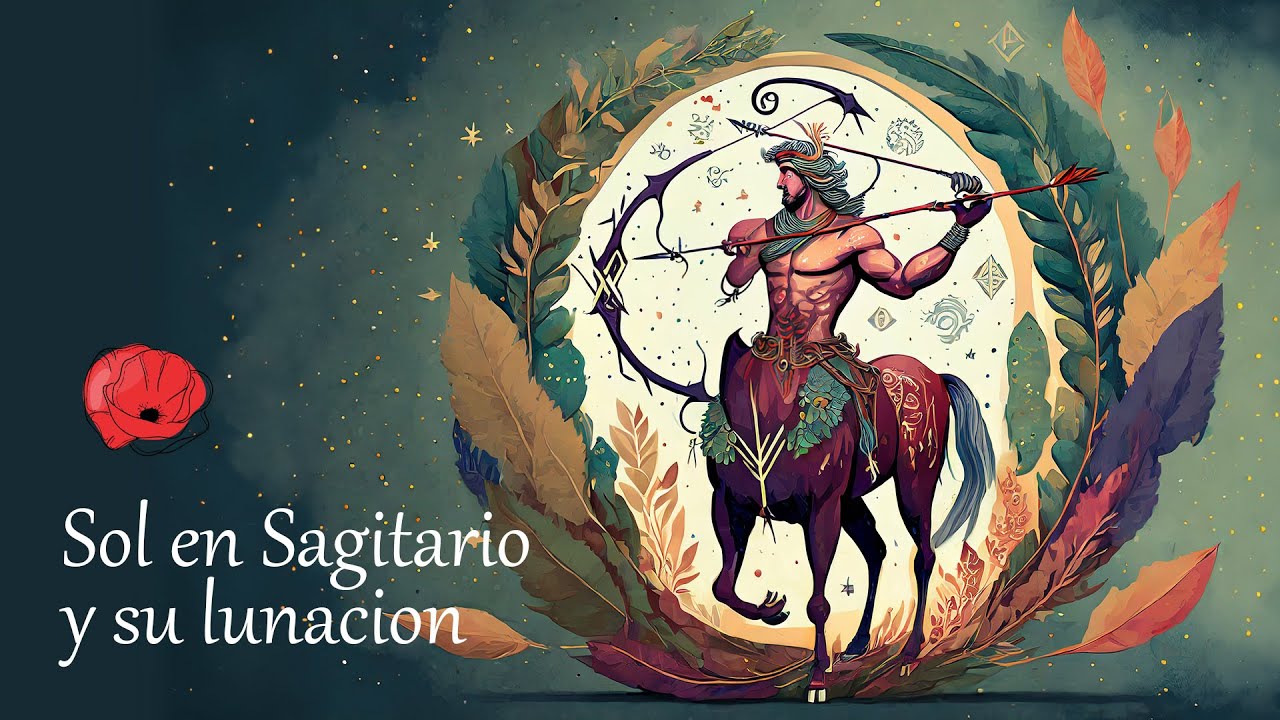 Sol en Sagitario y su Lunación - YouTube