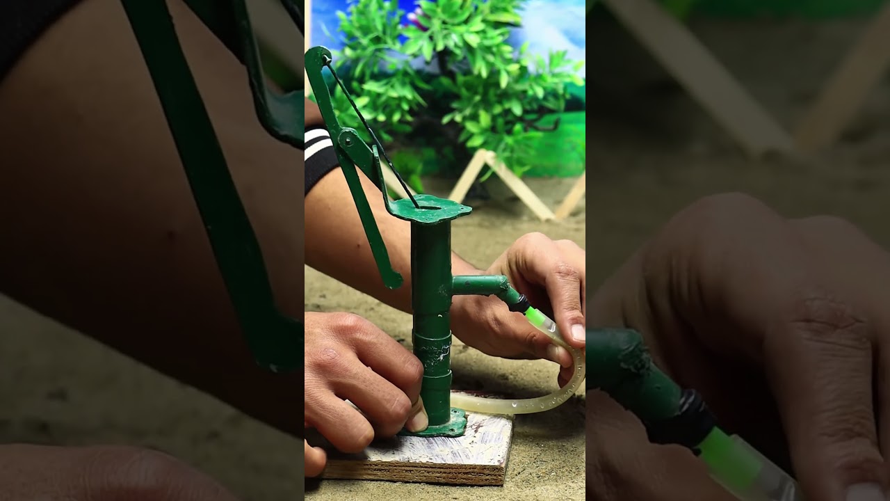 diy tractor video mini water pump science project 