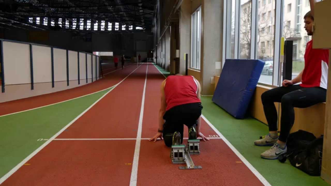 30m sprint Block starts YouTube