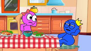 Rainbow Friends 2 |  WAIT A MINUTE  A Colorful Candy Confusion !   Hoo Doo Animation
