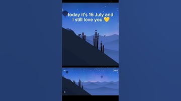 Thumbnail of it's 16 July and I still love you 💛 #music #remix #beats #dj #hiphop #love #song #loveyou