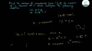 COMBINATORICS 9 EXPLANATION AND SOLUTION ISI BSTAT/BMATH/MSQE/MSTAT/MMATH 9836793076