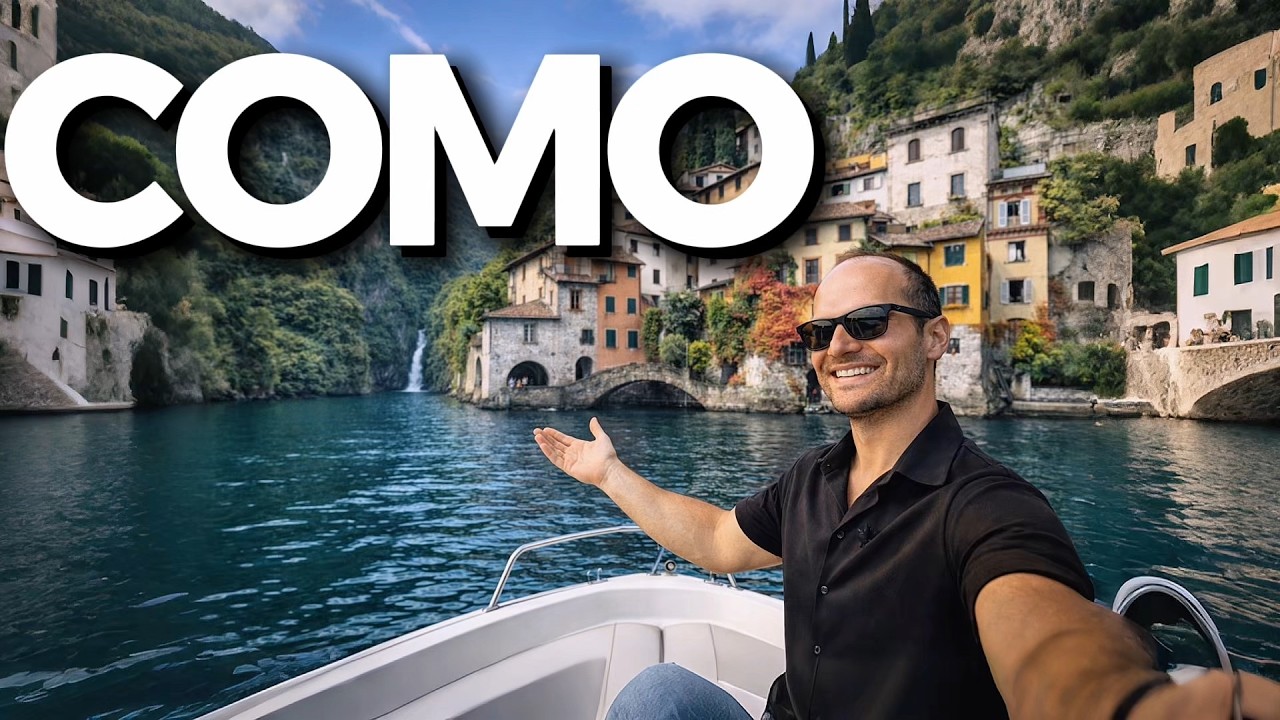 Bu Göl Masal Gibi! ★ Como’da Lüks Hayat ★ İtalya