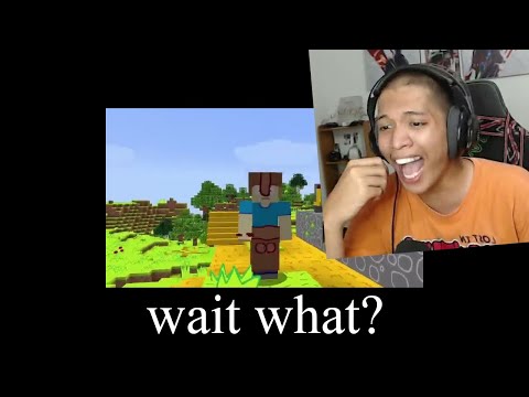React Minecraft Meme Wait What - Part 8