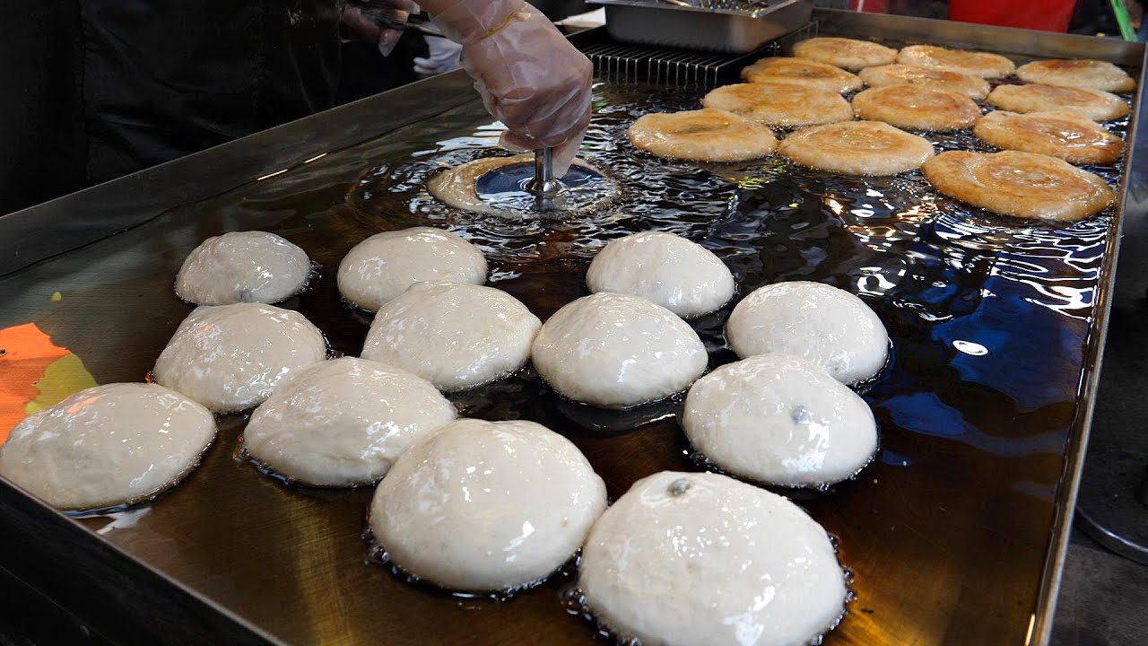 역대급 왕호떡! 하루에 2,000개 팔리는 호떡맛집! /Korean pancake