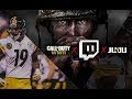 JuJu Smith-Schuster Best COD Player in the NFL?!? First Twitch Stream