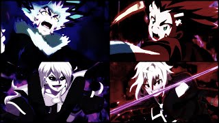 Lean Vs Aiger, Phi Vs Shu Beyblade Burst Bu Ep 38 Extreme Showdown, Fierce Clash