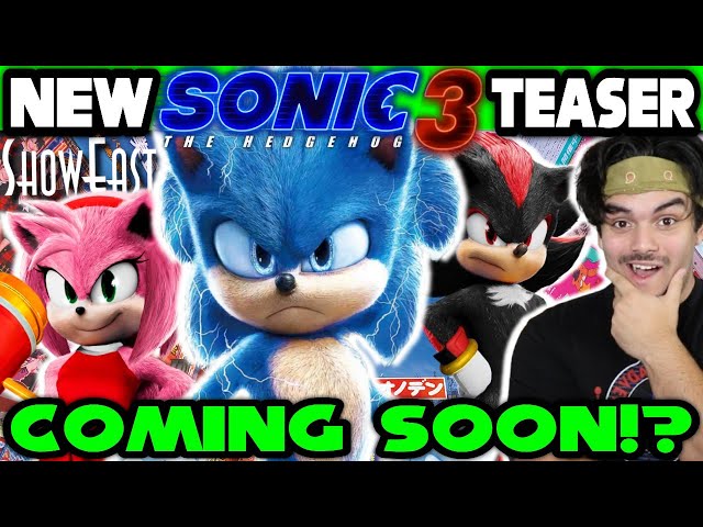 Sonic the Hedgehog 3 Movie Shows Off Shadow's Snazzy Shoes As