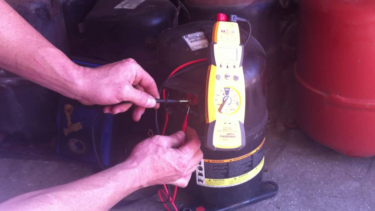 How To Test AC Compressor - YouTube