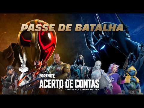 🔥 PASSE DE BATALHA COMPLETO da TEMPORADA 2 do CAPÍTULO 7 do FORTNITE! 🔥