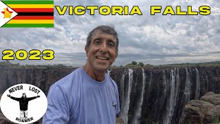 WHAT DO THE VICTORIA FALLS LOOK LIKE FROM THE ZIMBABWE SIDEi IN 2023? Victoria Falls City, Zimbabwe