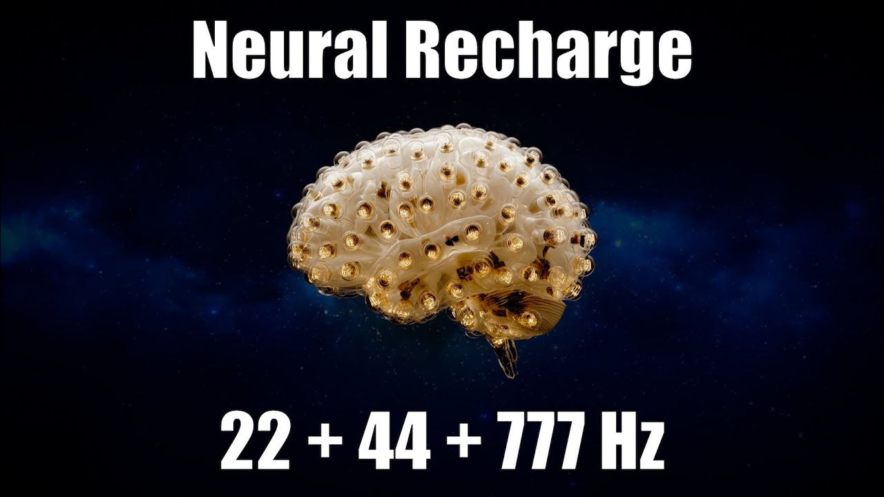 Neural Recharge ✨ | 22 + 44 + 777 Hz 🧠💫 Deep Inner Reset & Soul Renewal