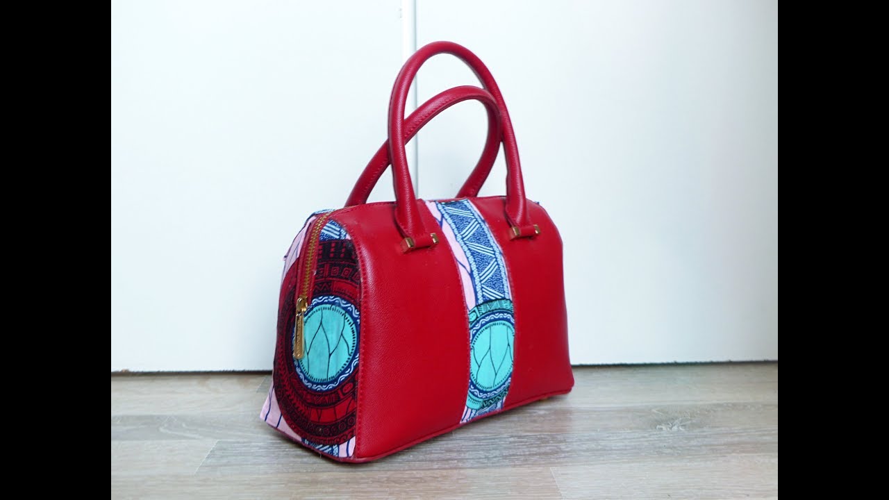 TRANSFORMATION OF THIS BAG WITH ANKARA FABRIC