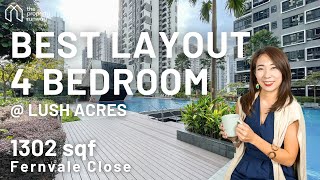 BEST LAYOUT 4 Bedrooms In Lush Acres