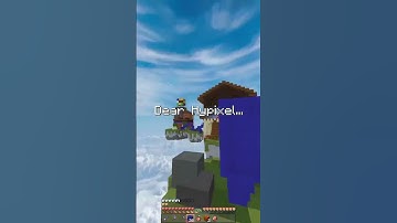 Dear Hypixel... 💔 #hypixelbedwars