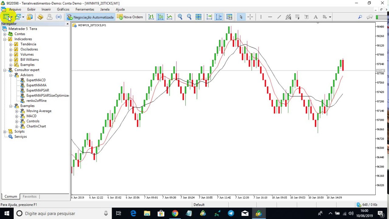 Como usar o Renko no MetaTrader 5 (Correção de possível erro) - YouTube