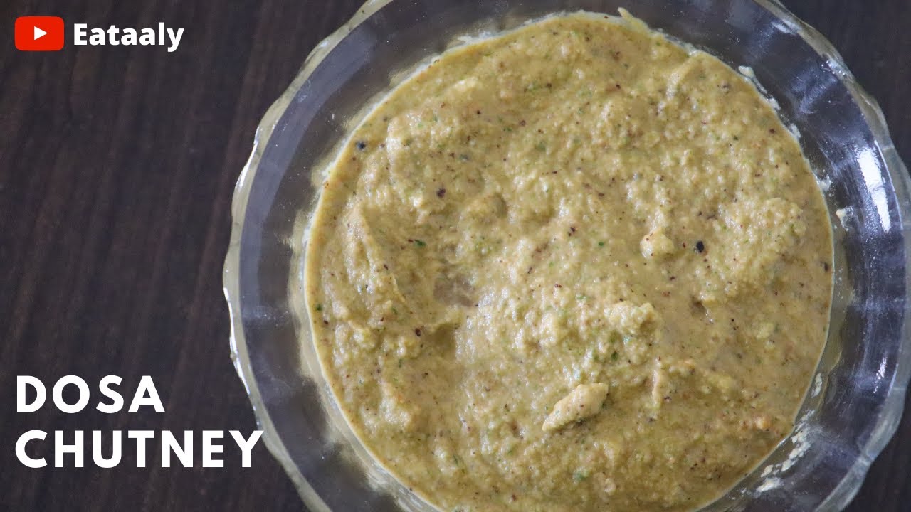Dosa Chutney I Chutney without coconut I Tomato Onion Chutney I South